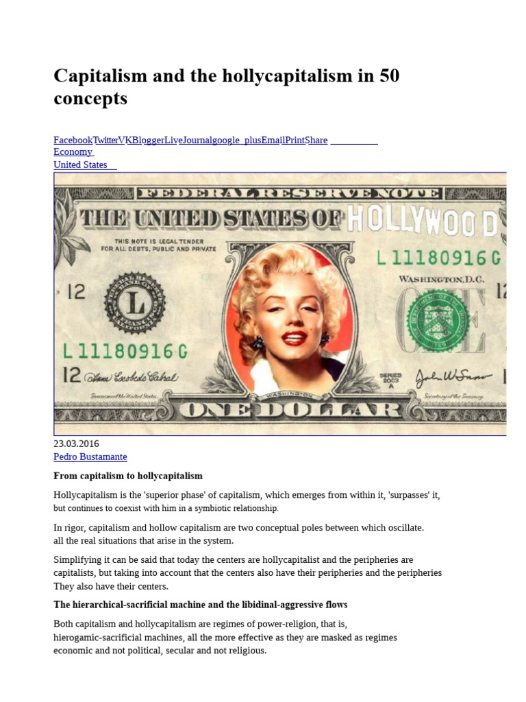 Capitalism and Holycapitalism in 50 Concepts | PDF | Capitalism | Science