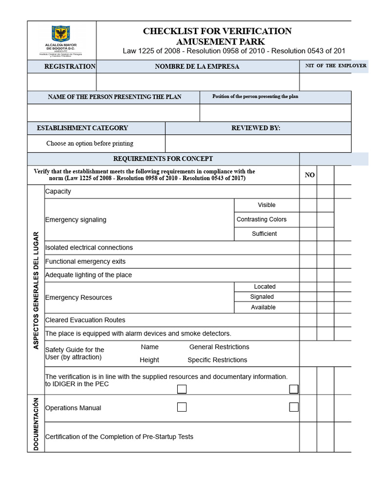 Checklist For Verification | PDF | Verification And Validation ...
