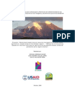 Diseño Metodológico para La Evaluación y Monitoreo de La Biodiversidad en Las Microcuencas Hidrográficas de Los Ríos Illangama y Alumbre de La Provincia de Bolívar - Ecuador