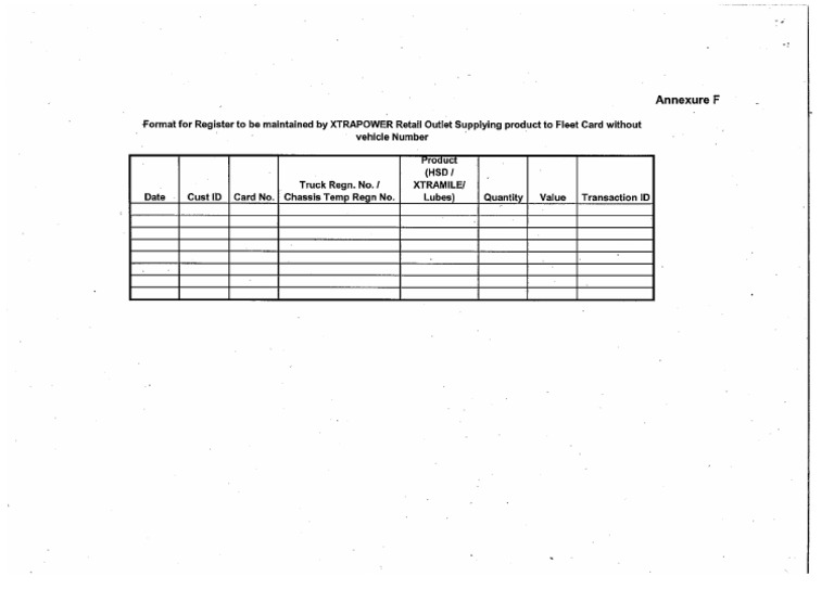 Generic Register Format | PDF