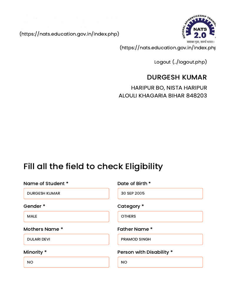 __ National Apprenticeship Training Scheme (NATS) _ | PDF