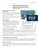 Datasheet VTS / VTScada - Internet Client (VIC) with Mobile Internet Browser (MIC)