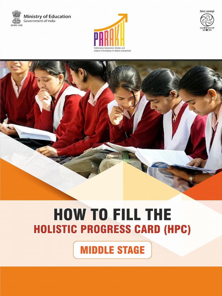 Holistic Progress Card Guide: Middle Stage | PDF | Mathematics | Creativity