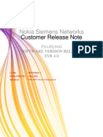 CRN Flexihybrid Release Notes SVR 4.0 CB2