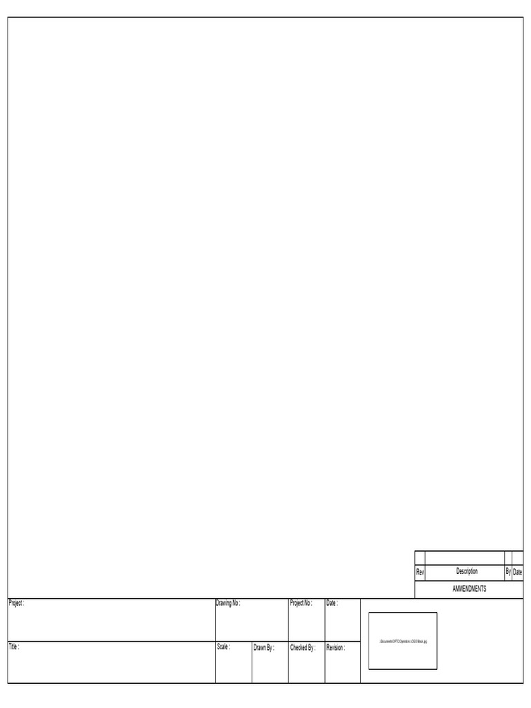 Project Drawing Amendments Log | PDF