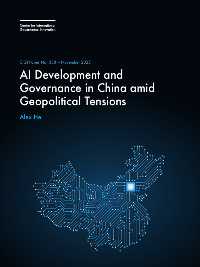 AI Governance in China: Geopolitical Insights | PDF | Artificial ...