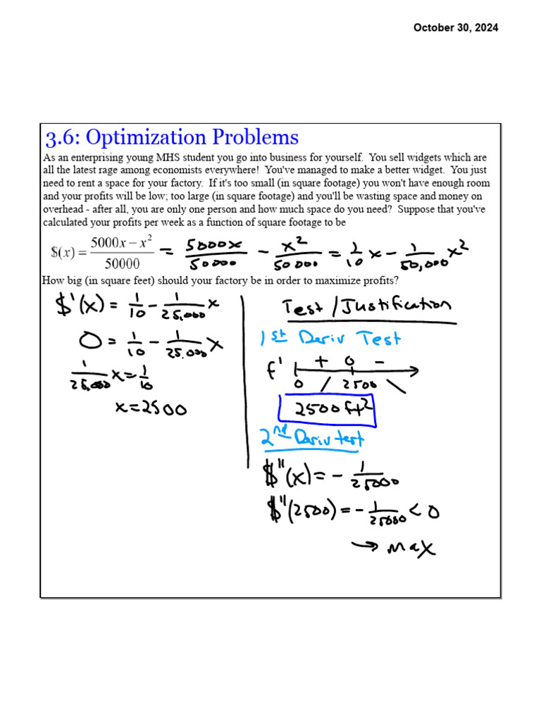 E. 3.6 Optimization | PDF