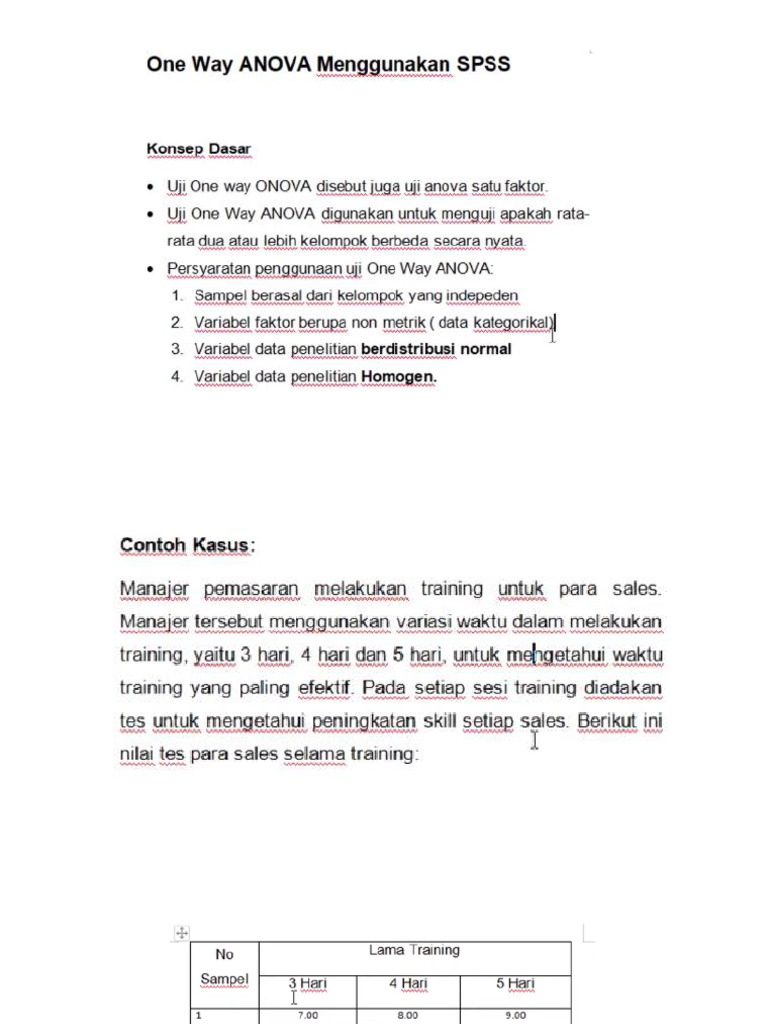 PPT Teori dan Contoh Two Way ANOVA | PDF