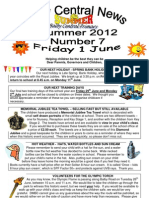 Newsletter Summer 7 2012