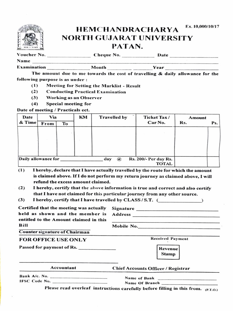 Travel and Daily Allowance Guidelines | PDF | Taxation | Government ...