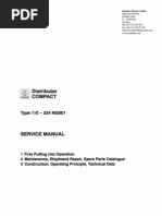 Anschutz Distrib Box 110-224 Service Manual