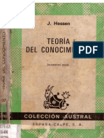 Teoria Del Conocimiento