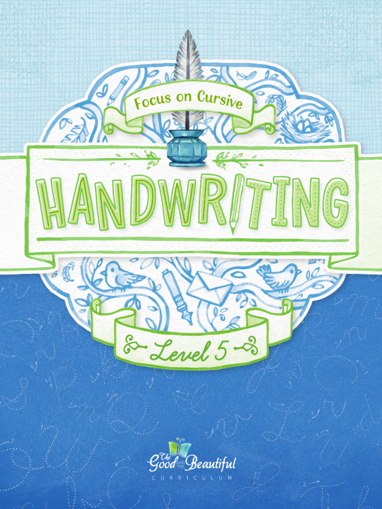 Cursive Handwriting Course for Kids | PDF