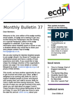 Ecdp Email Bulletin 37 - FINAL