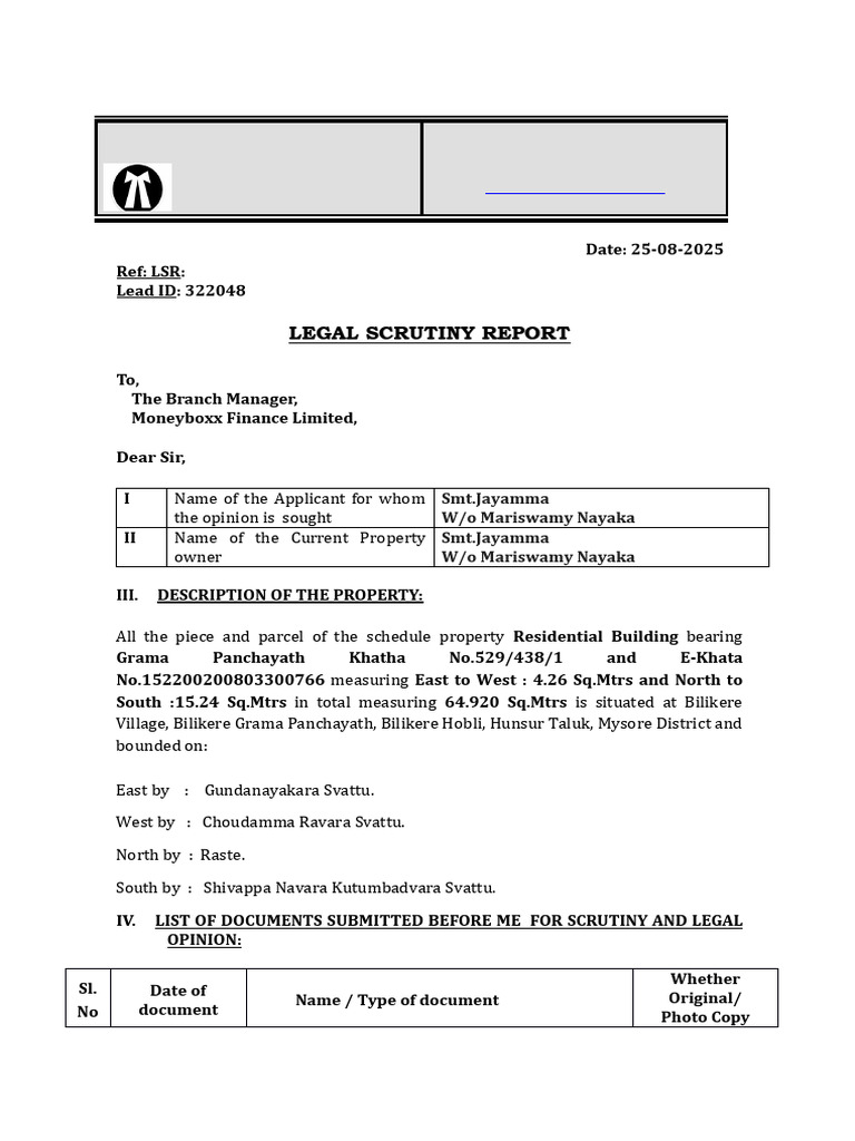 Mariswamy Legal | PDF | Lease | Natural Resources Law