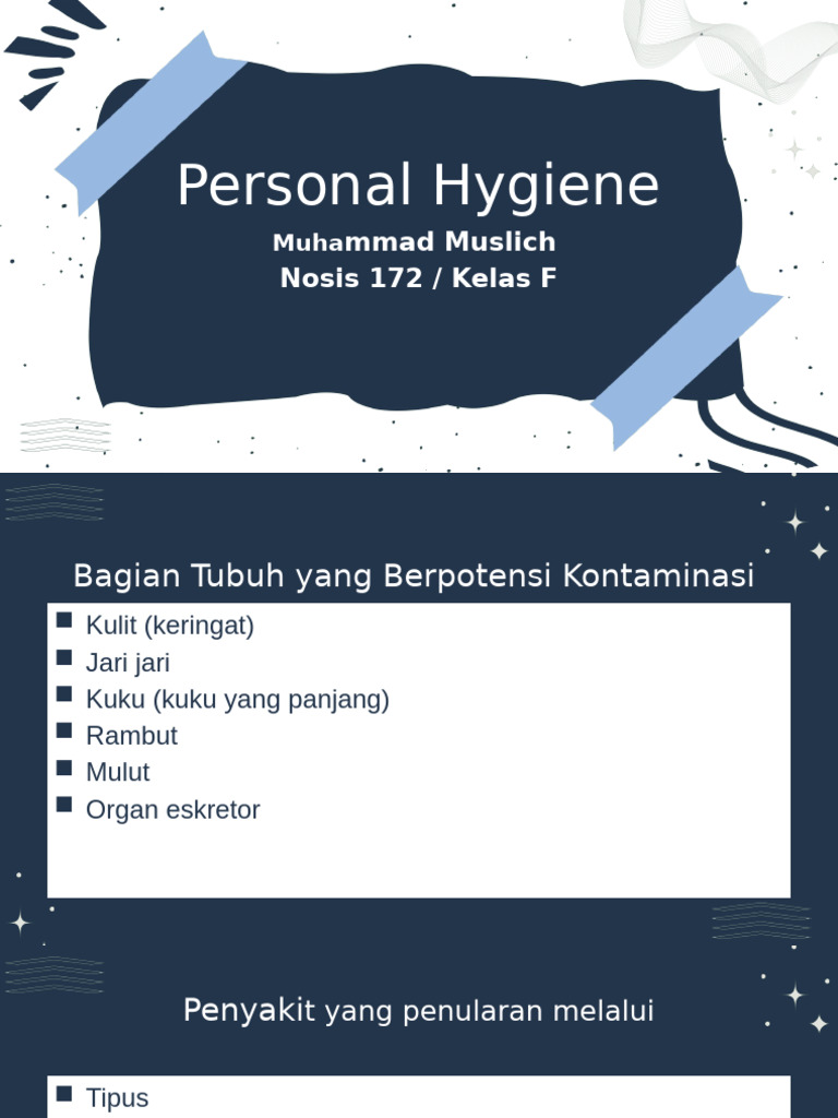 172 F Muslich Personal Hygiene | PDF
