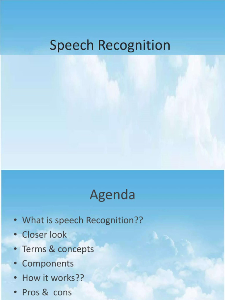 ASR Introduction | PDF