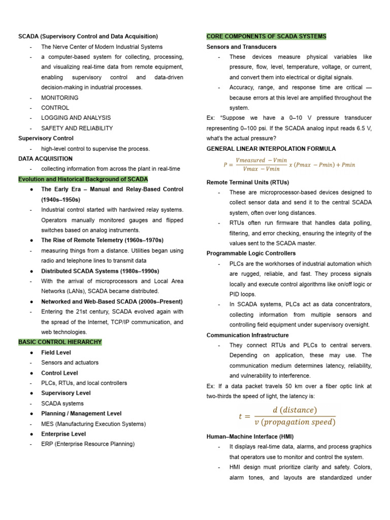 SCADA Systems: Overview and Components | PDF | Programmable Logic ...