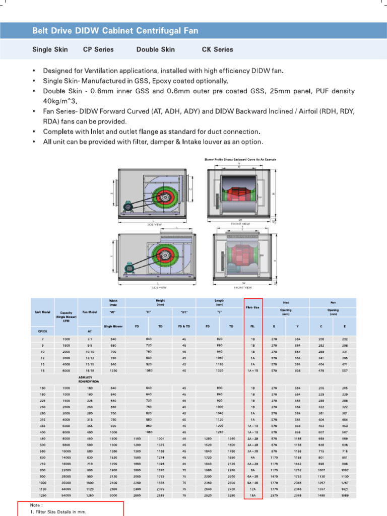 Filter Details | PDF