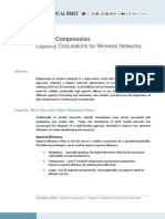 Header Compression: Capacity Calculations For Wireless Networks