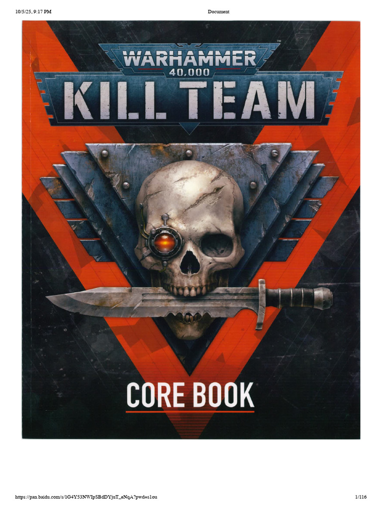 105 Warhammer 40000 Kill Team Core Book (Games Workshop) PDF | PDF ...