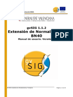 Gvsig 1 - 1 - 2 Normalization BN40 Man v1 Es PDF