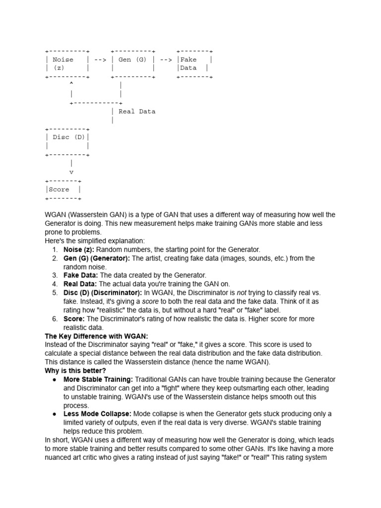 Understanding WGAN for Stable Training | PDF | Applied Mathematics ...