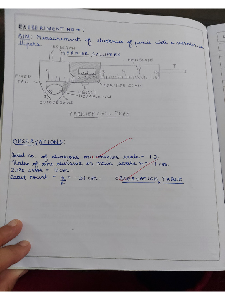 Class 9 Physics Practical | PDF