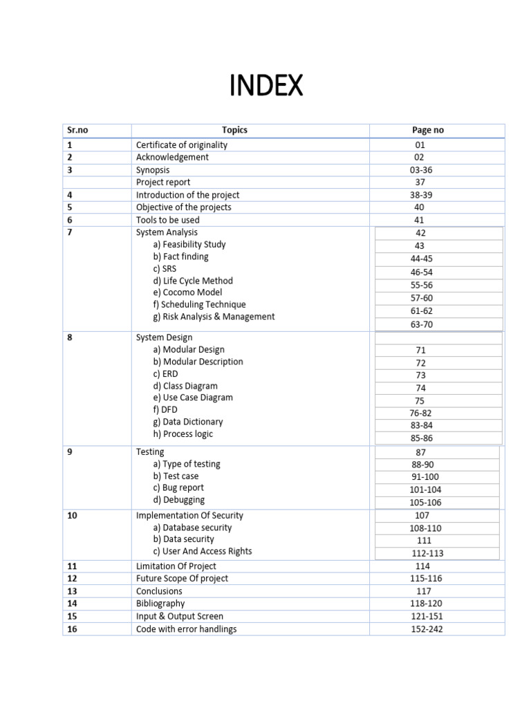 Index | PDF | Software Development | Information Technology Management