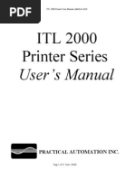 ITL 2000 Users Manual (Umitl201)