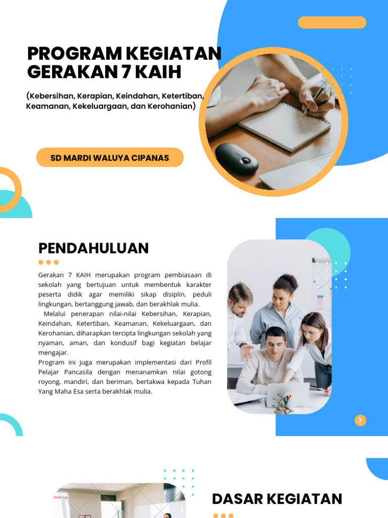 Program Gerakan 7 KAIH di SD Mardi Waluya | PDF