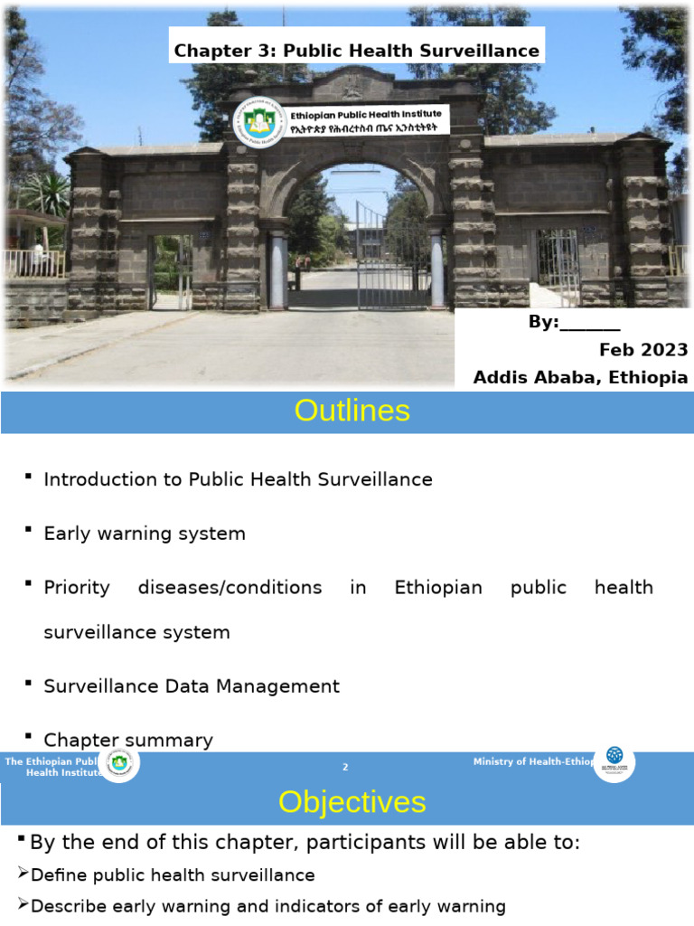 Ethiopian Public Health Surveillance Overview | PDF | Public Health ...