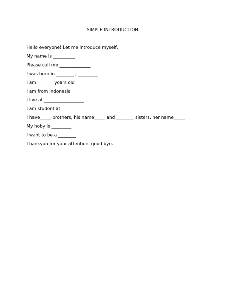 Simple Introduction | PDF