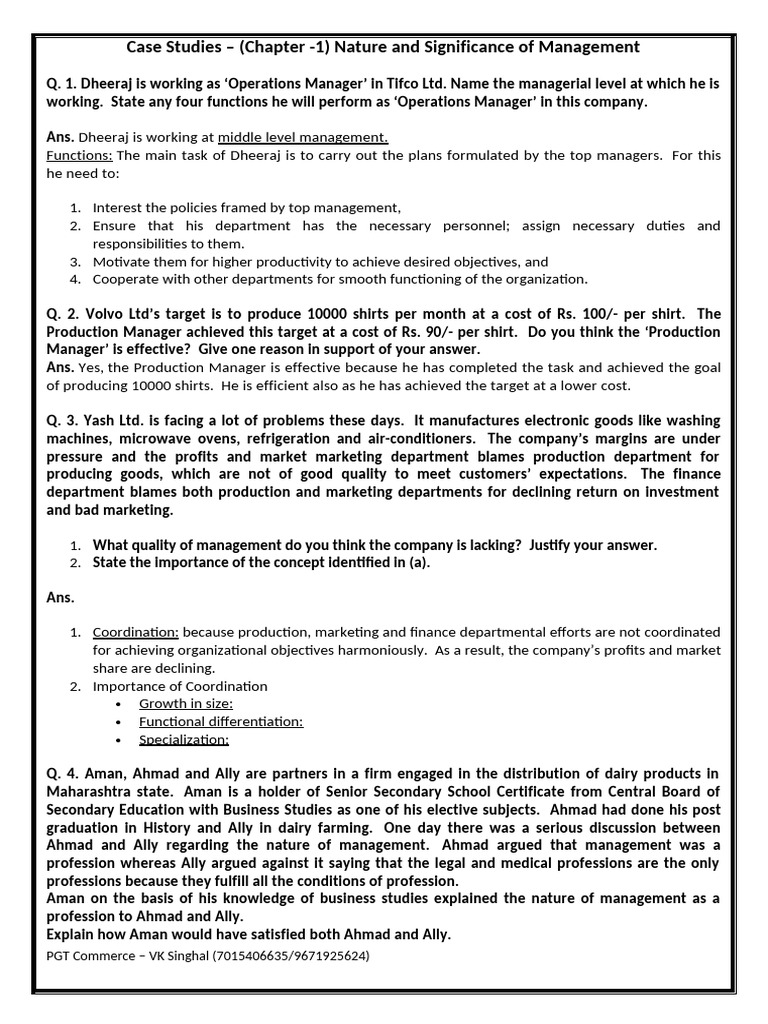 Management Functions and Levels Explained | PDF | Employment | Sales