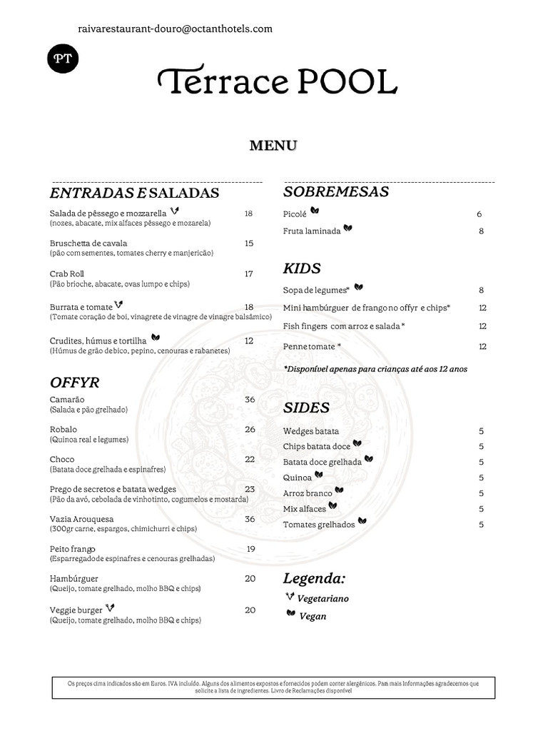 Ohd Terrace Comida | PDF