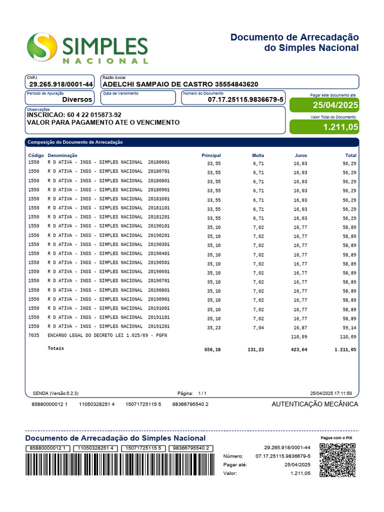 DAS_6042201587392 | PDF | Economia pública | Seguro social