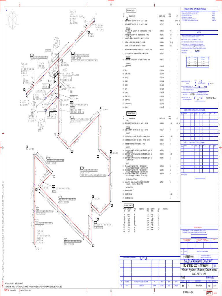 889 BBD 50314 003 - Rev00 | PDF | Pipe (Fluid Conveyance) | Industrial ...