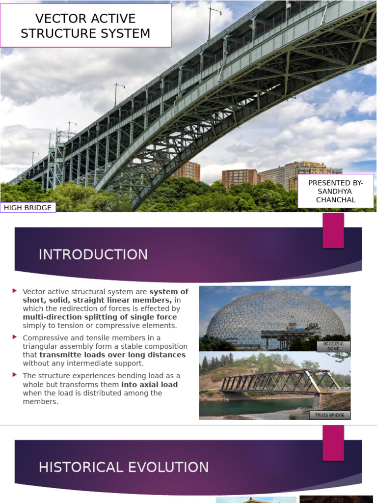 Vector Active Structural Systems Overview | PDF | Truss | Structural ...