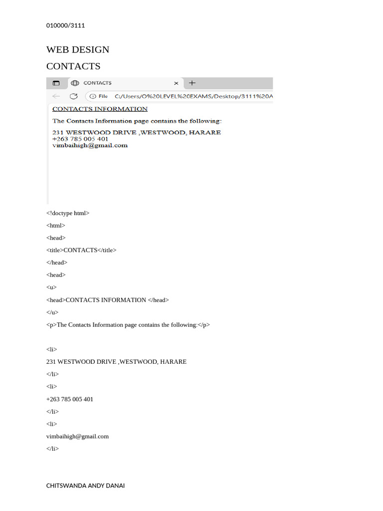 Web Design | PDF