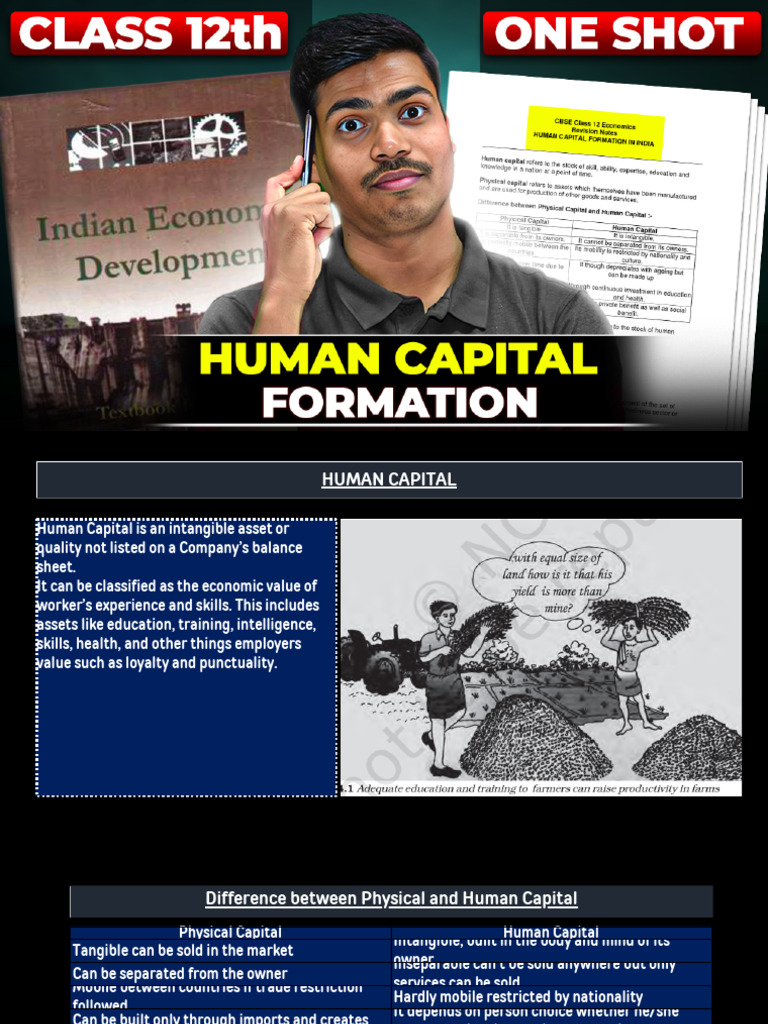 Understanding Human Capital Formation | PDF | Cost Of Living | Human ...