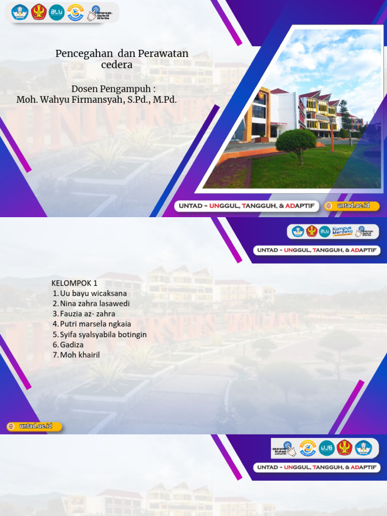 Perawatan Cedera Metode RICE | PDF