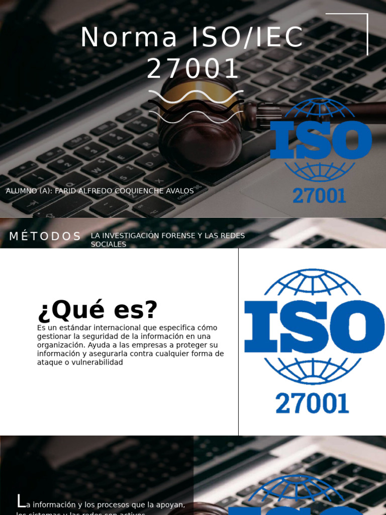 Norma Iso-Iec 27001 | PDF | Seguridad de información | Valores
