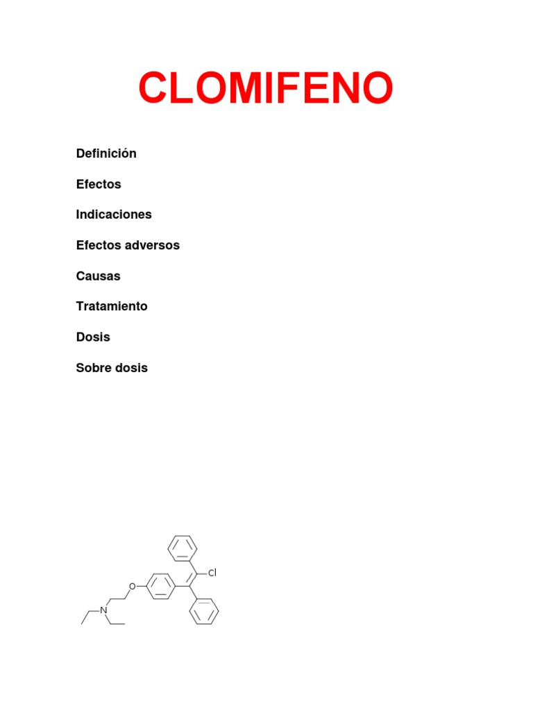 Clomifeno Más Barato