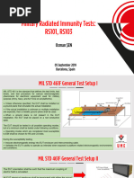 RS103 Radiated Susceptibility Testing | PDF | Antenna (Radio) | Modulation