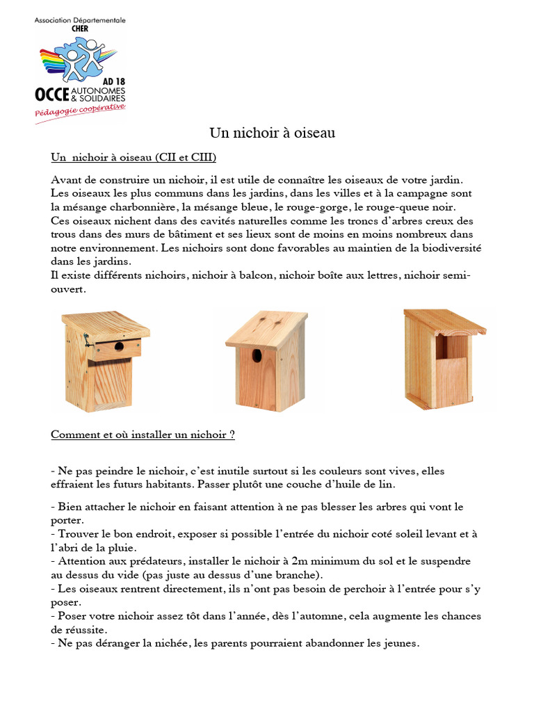 Sitemapcdatahttpsmodeinf Inetcomartisanal Nichoir Oiseaux Original