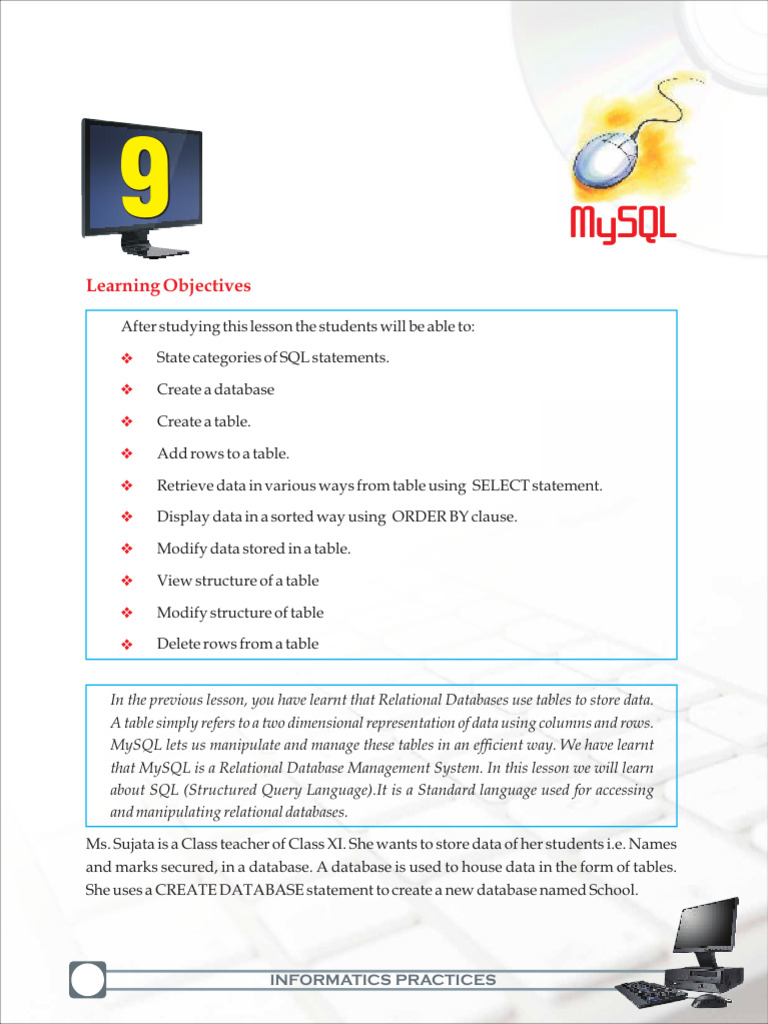 MySQL Basics: Creating and Managing Databases | PDF | Sql | Databases