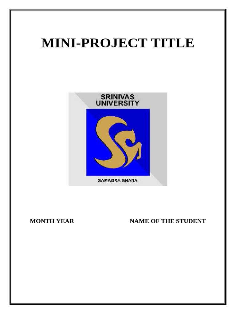 B.Sc. RT Mini-Project Certification | PDF