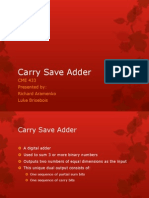 Carry Save Adder