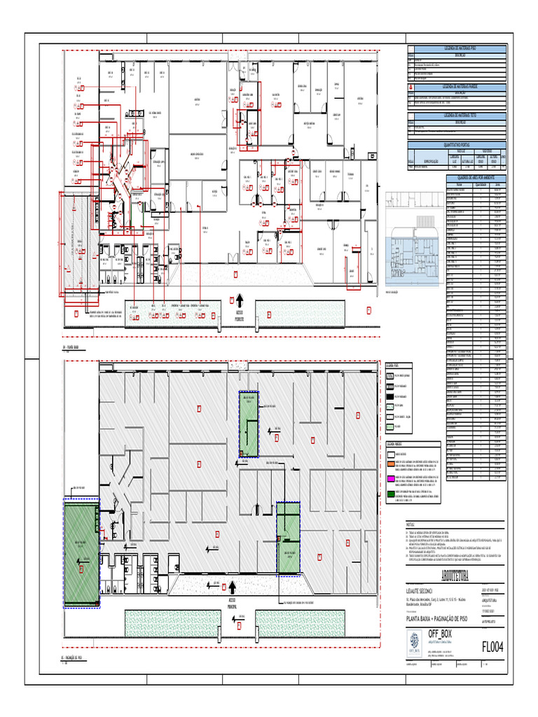 Planta Baixa e Paginação de Piso | PDF