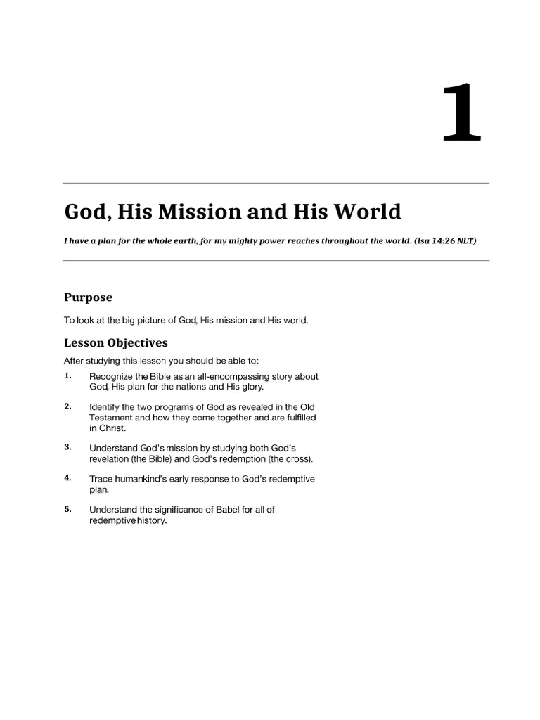 Chapter 1 - Word | PDF | Jesus | Christian Belief And Doctrine